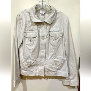 Ann Taylor Loft Cropped Jacket